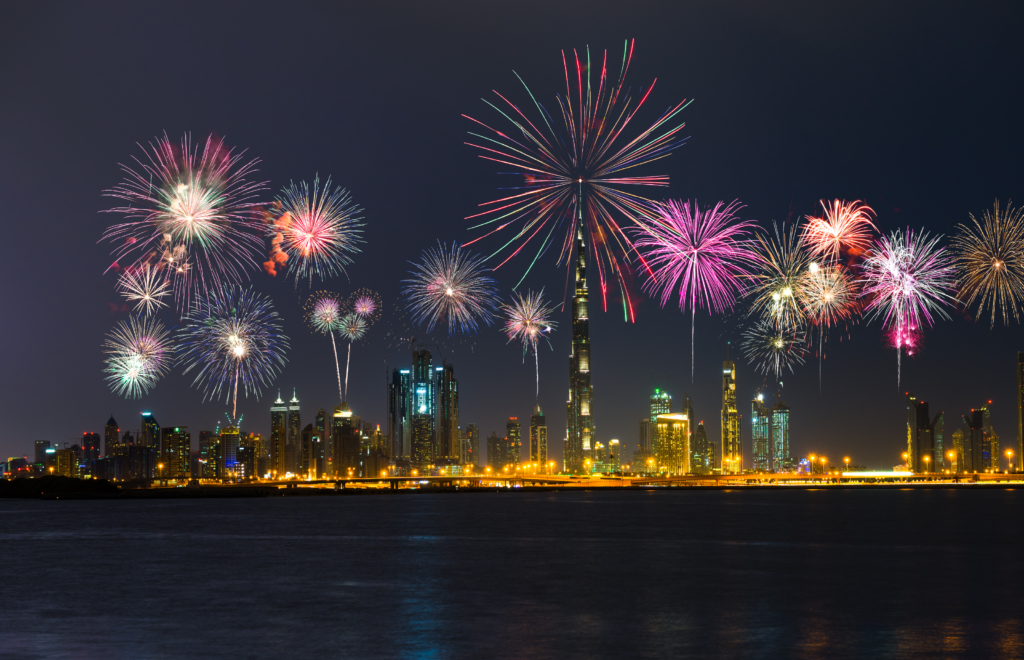Best places for new year in Dubai