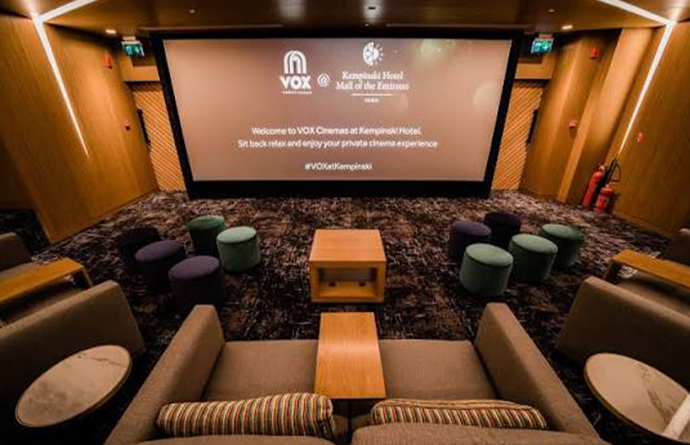 VOX Cinema’s Private Cinema at Kempinski